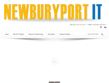 Tablet Screenshot of newburyportit.com